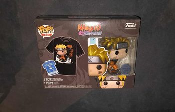 Pack Funko Pop + T-Shirt / Naruto Uzumaki 727 / Shippuden / Funko Spécial édition