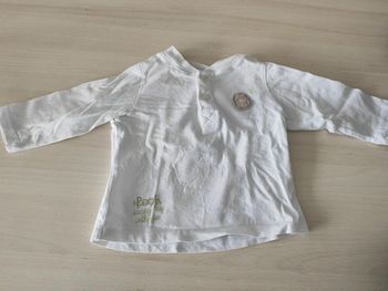 Pull blanc 6 mois Winnie