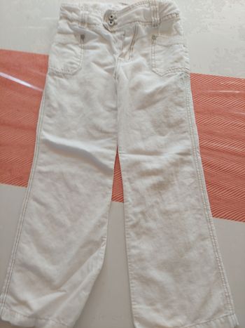 Pantalon lin 6ans oxbow