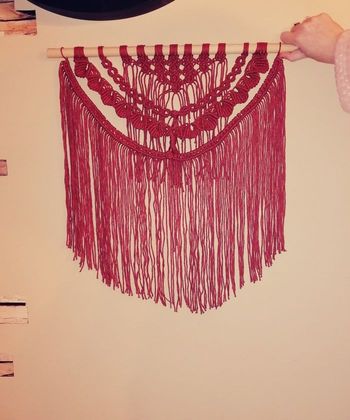 Décoration macramé