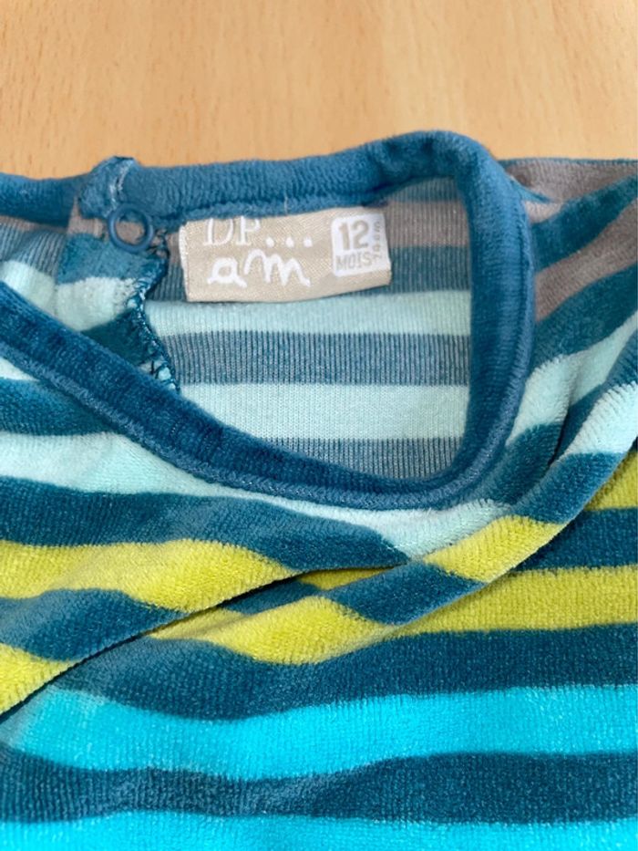 Pyjama une-pièce 12 mois DPAM - photo numéro 3