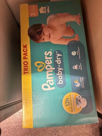 Trio pack Pampers taille 2/3