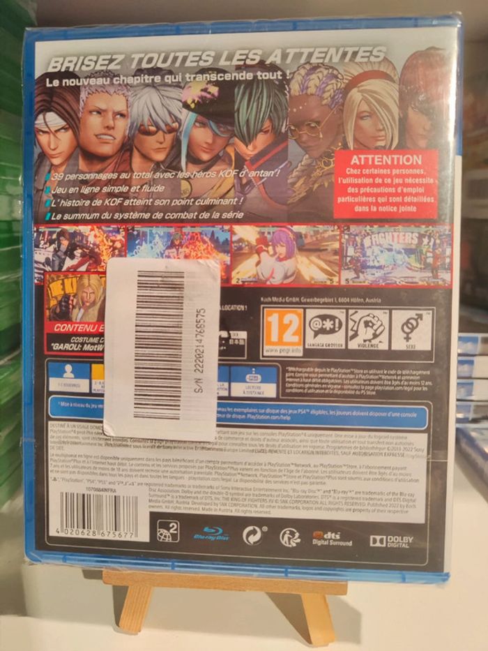 King Of Fighters 15 KOF XV PlayStation 4neuf sous blister - photo numéro 2