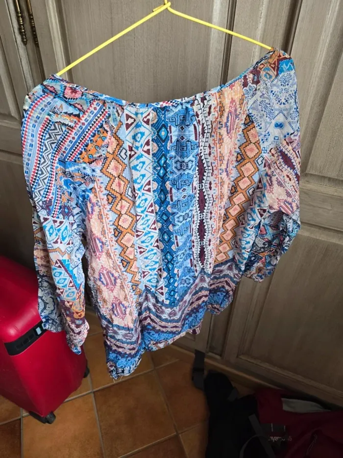 Blouse colorée breal taille 42 - photo numéro 5
