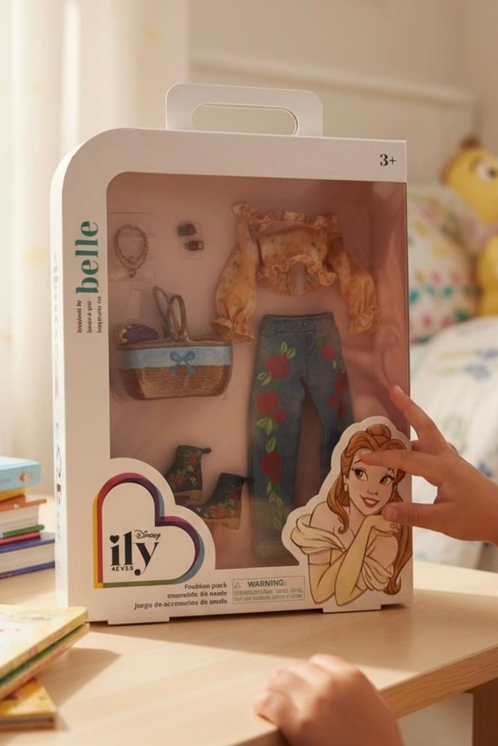 Lot 5 boites de vêtements princesse Disney poupée « barbie » - photo numéro 6