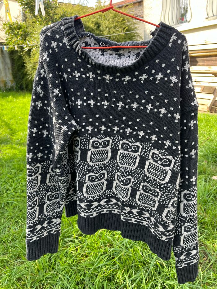 Pull chaud femme