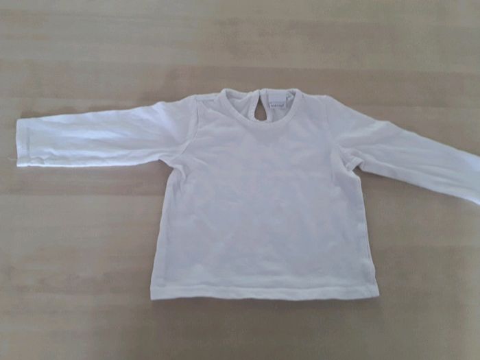 Maillot blanc 18 mois