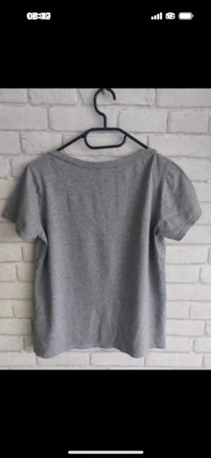Tee-shirt Lacoste taille 38, M - photo numéro 2