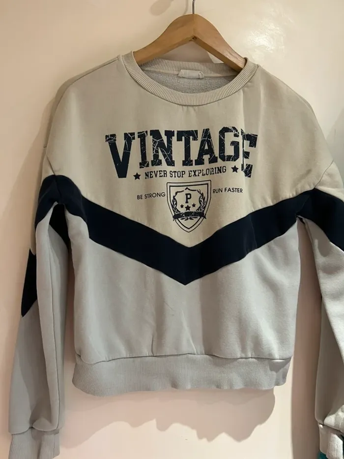 Sweat Cache Cache – Style Vintage