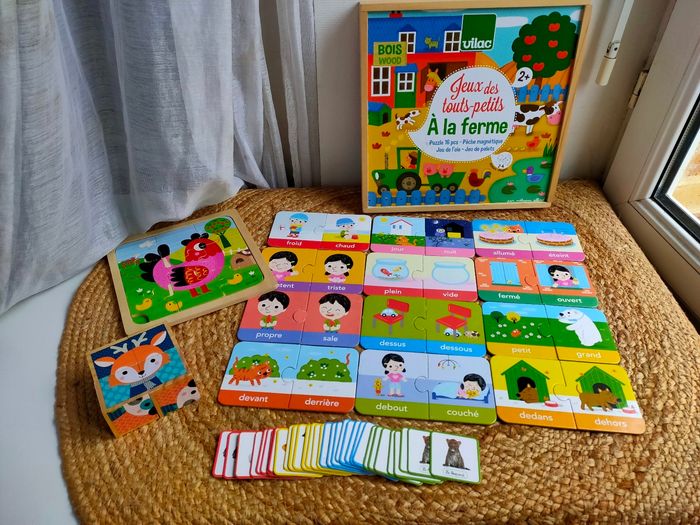 Lot jeux enfants 2/3 ans