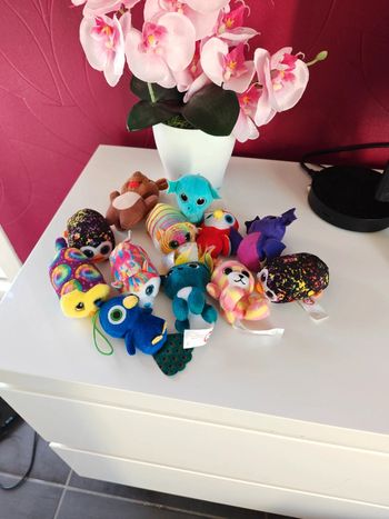 Lot petites peluches ty