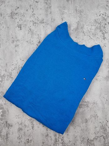 Crop-top Tommy Hilfiger bleu – Taille L Femme (mesures en photos)