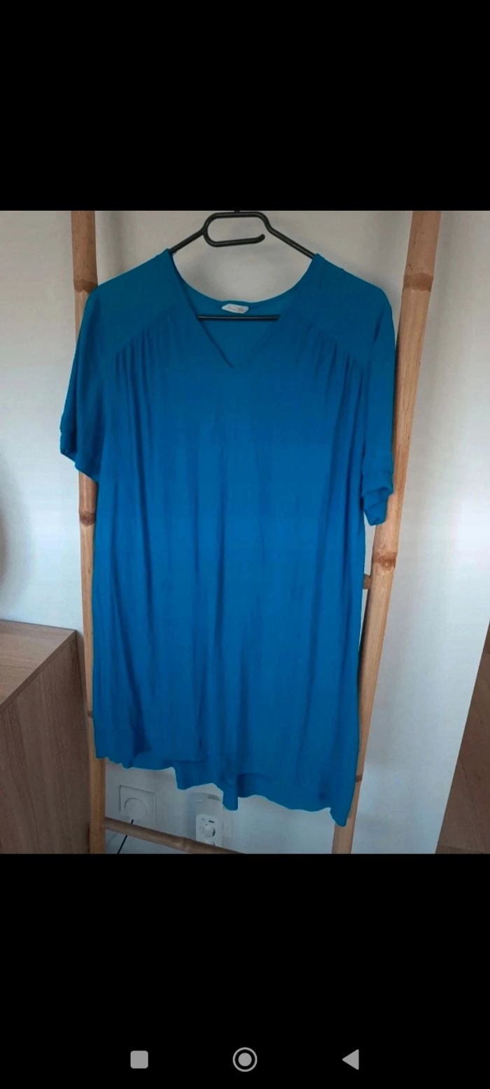 Robe bleue American Vintage - photo numéro 4