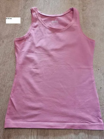 Blouse débardeur 8-10 ans