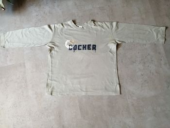 T shirt manches longues kaki 10 ans Docker