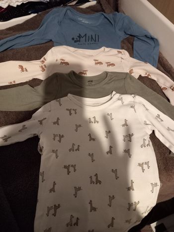 4 bodies manche longue