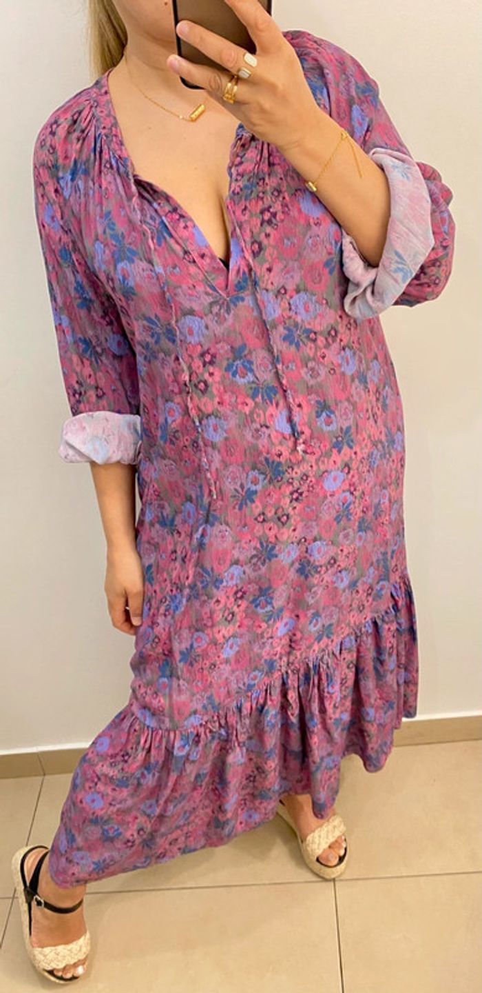 Robe Longue  Fleurie Taille M