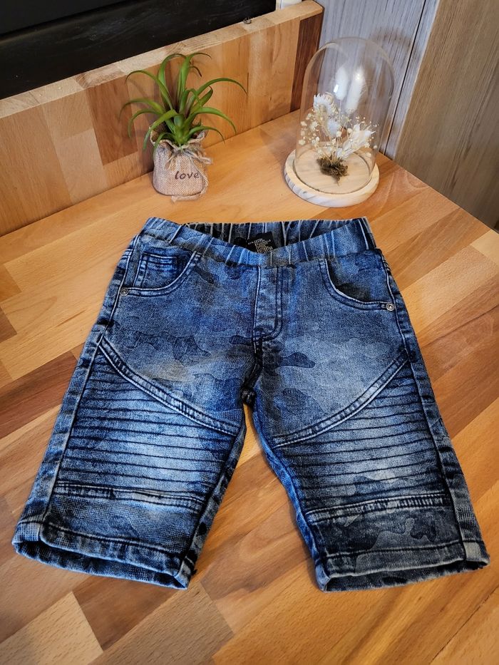 Short en jeans