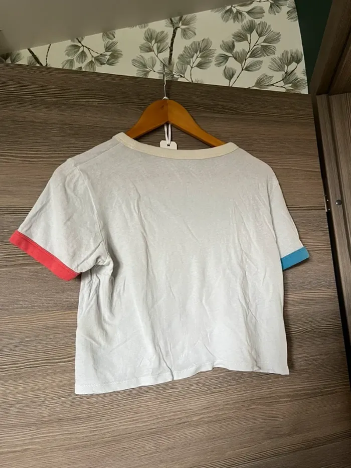 T-shirt court Wrangler color block neuf avec étiquette - photo numéro 3