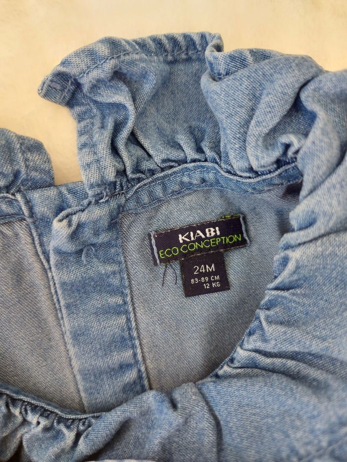 Robe en jean Kiabi 2 ans - photo numéro 3