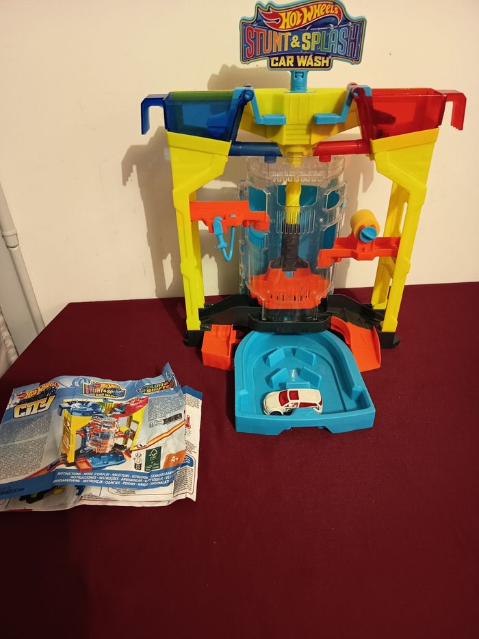 Station de lavage hot wheels