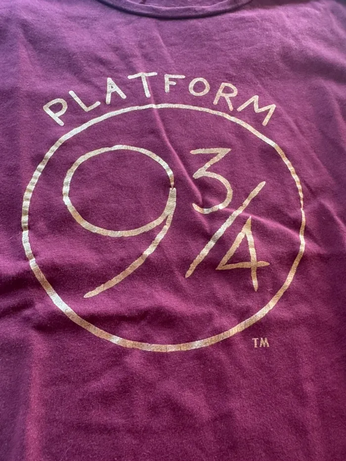 Lot de 2 tee shirts Harry Potter - photo numéro 3