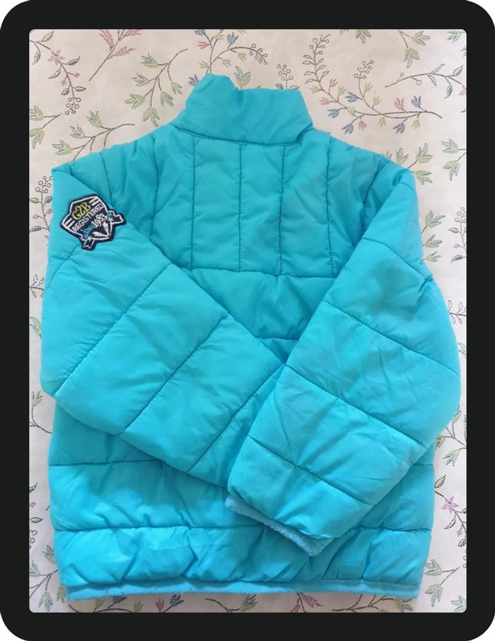 doudoune bleu turquoise Grain de blé 18 mois - photo numéro 4