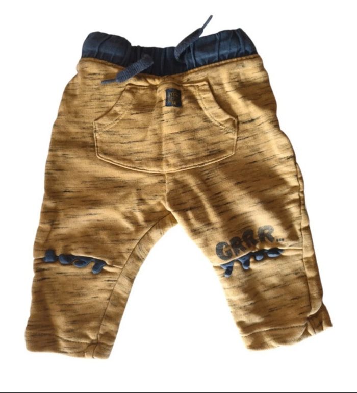 Pantalon Moutarde Taille 12 Mois - photo numéro 2