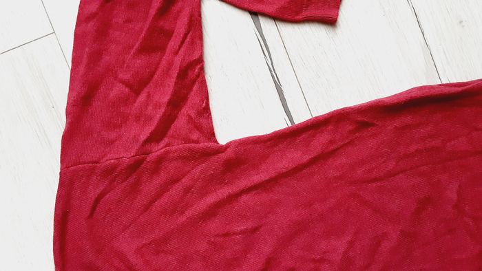 Vêtement femme pull léger rose fuschia Camaïeu taille S - photo numéro 3