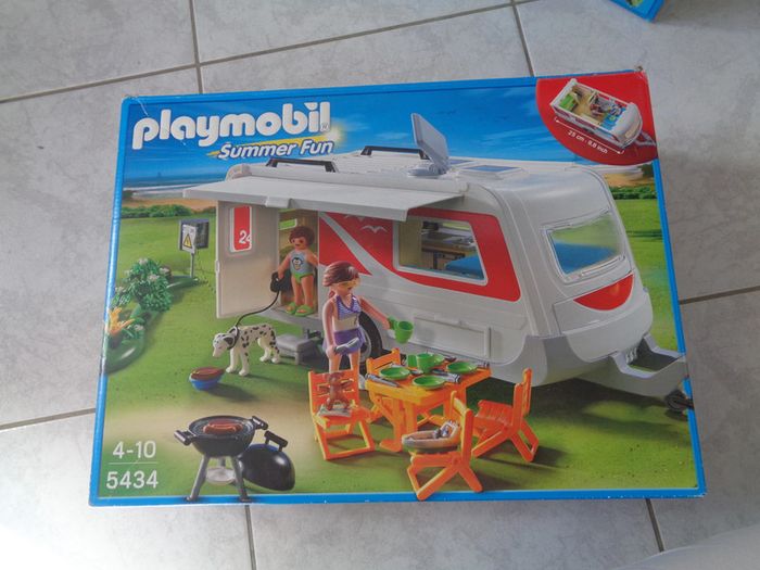 Caravane - summer fun - playmobil 5434