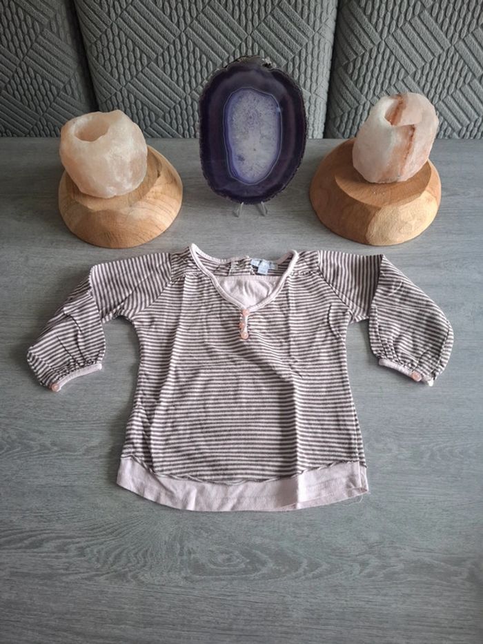 T shirt à manche longue mois