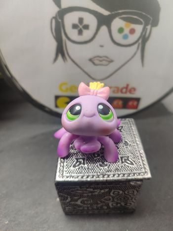 Lps001107 My Littlest Petshop Pet Shop LPS  Hasbro Spider Araignée 136