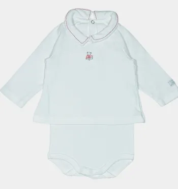 Petit Bateau Body à col 3 mois