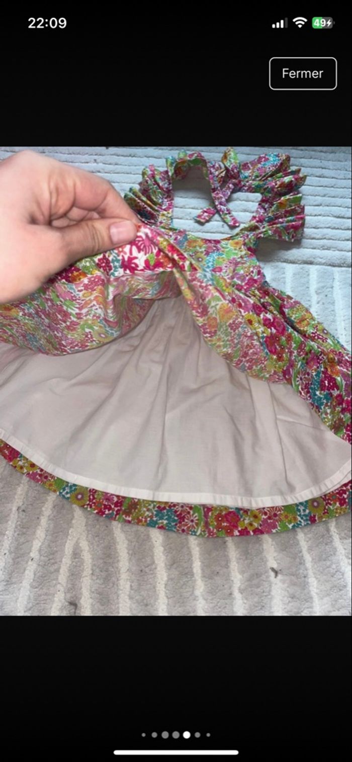 Robe liberty jacadi 4 ans - photo numéro 4