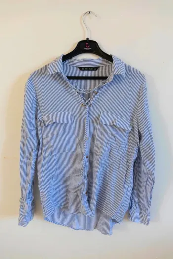 C49 chemise rayé Zara M