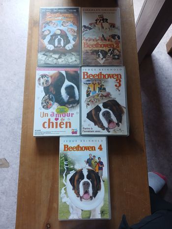 5 VHS films Beethoven 
