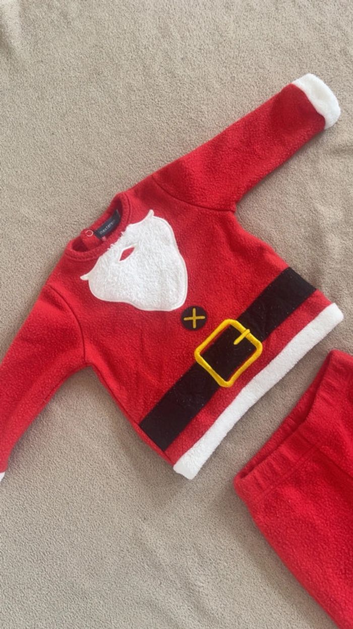 Pyjama Noël deux pièces 74cm - photo numéro 2