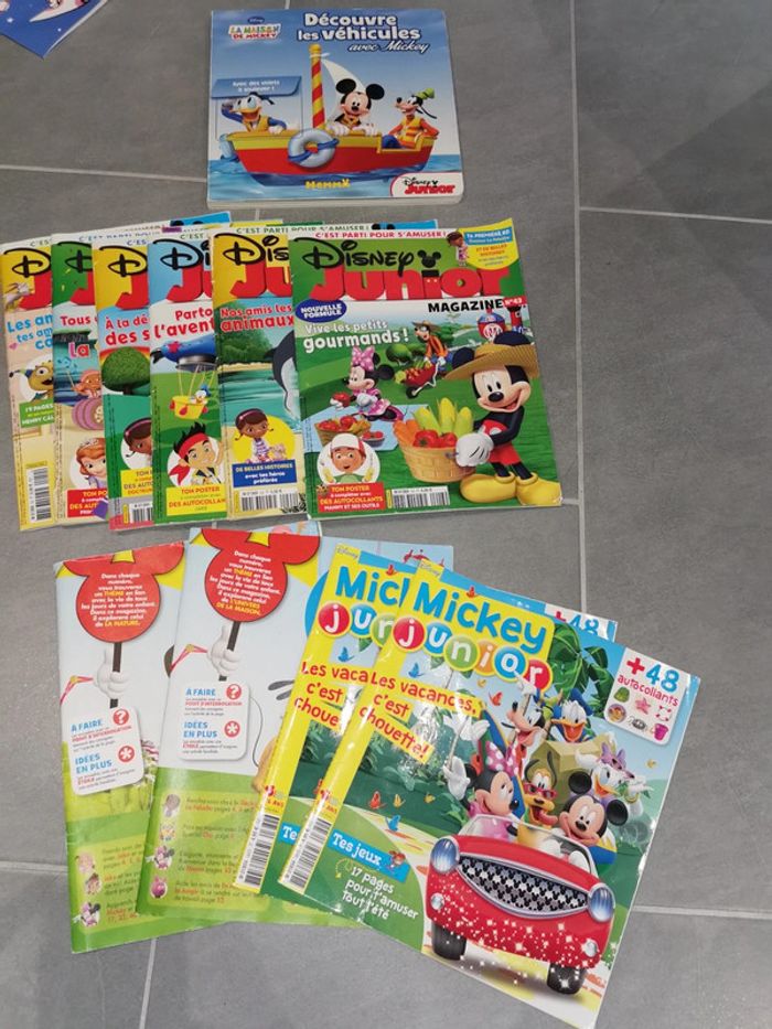 Lot magazines mickey