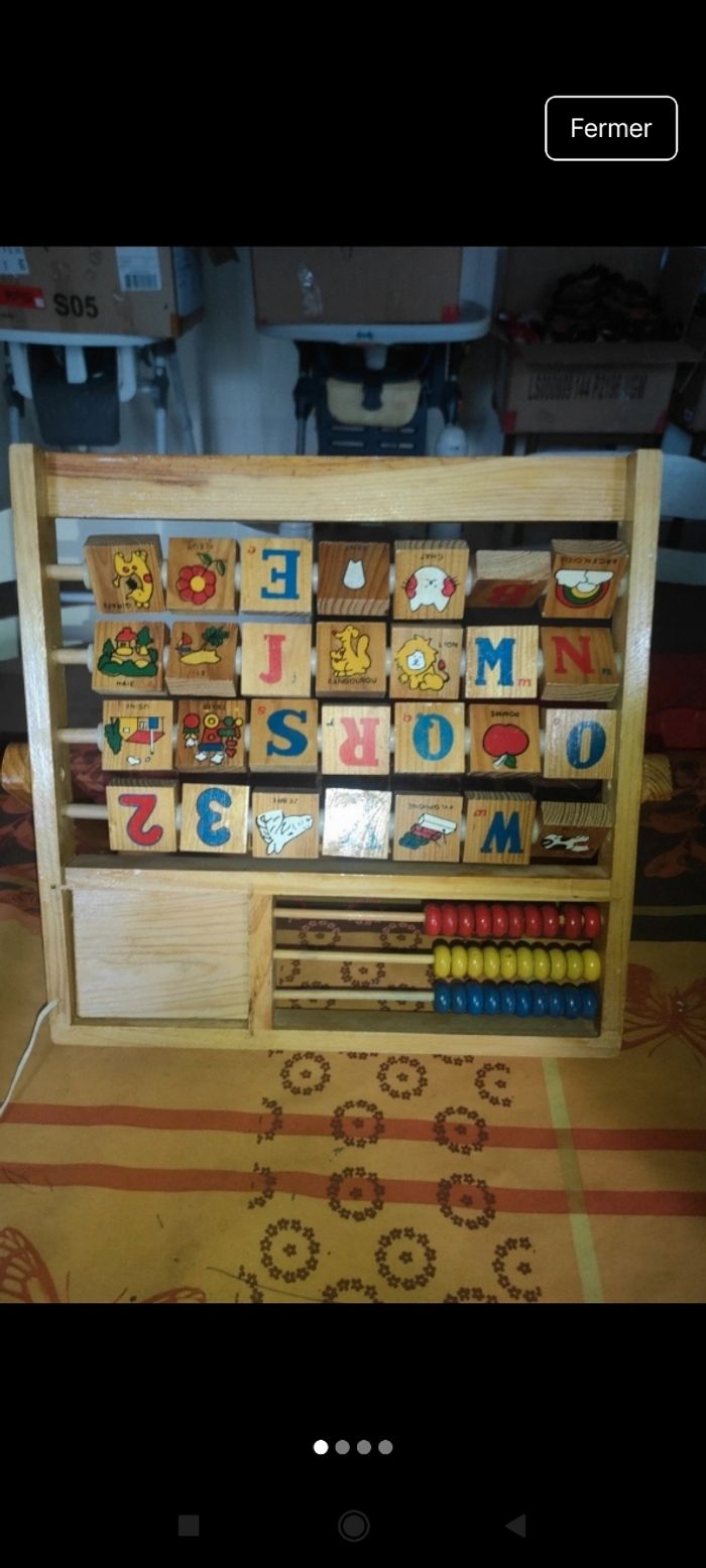 Mon alphabet en bois j41 - photo numéro 4