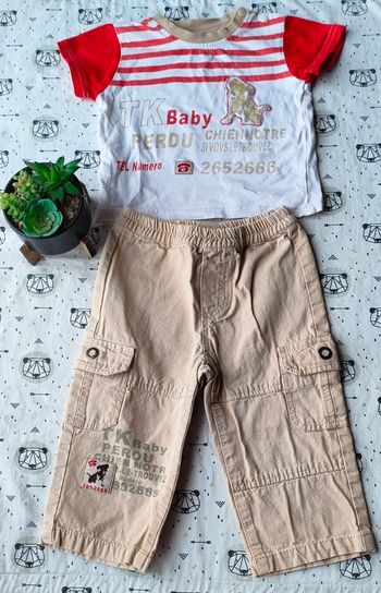 Ensemble été taille 24 mois/2 ans