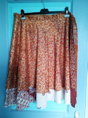 Jupe 100% soie en 38-40-42