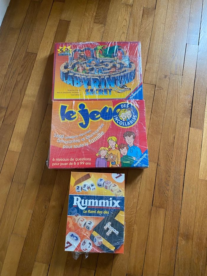 Lot de 3 jeux de société - photo numéro 3