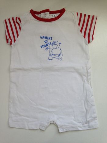 ensemble été - barboteuse