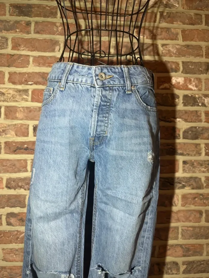 Jeans slim boyfriends Bershka Taille XS / 34