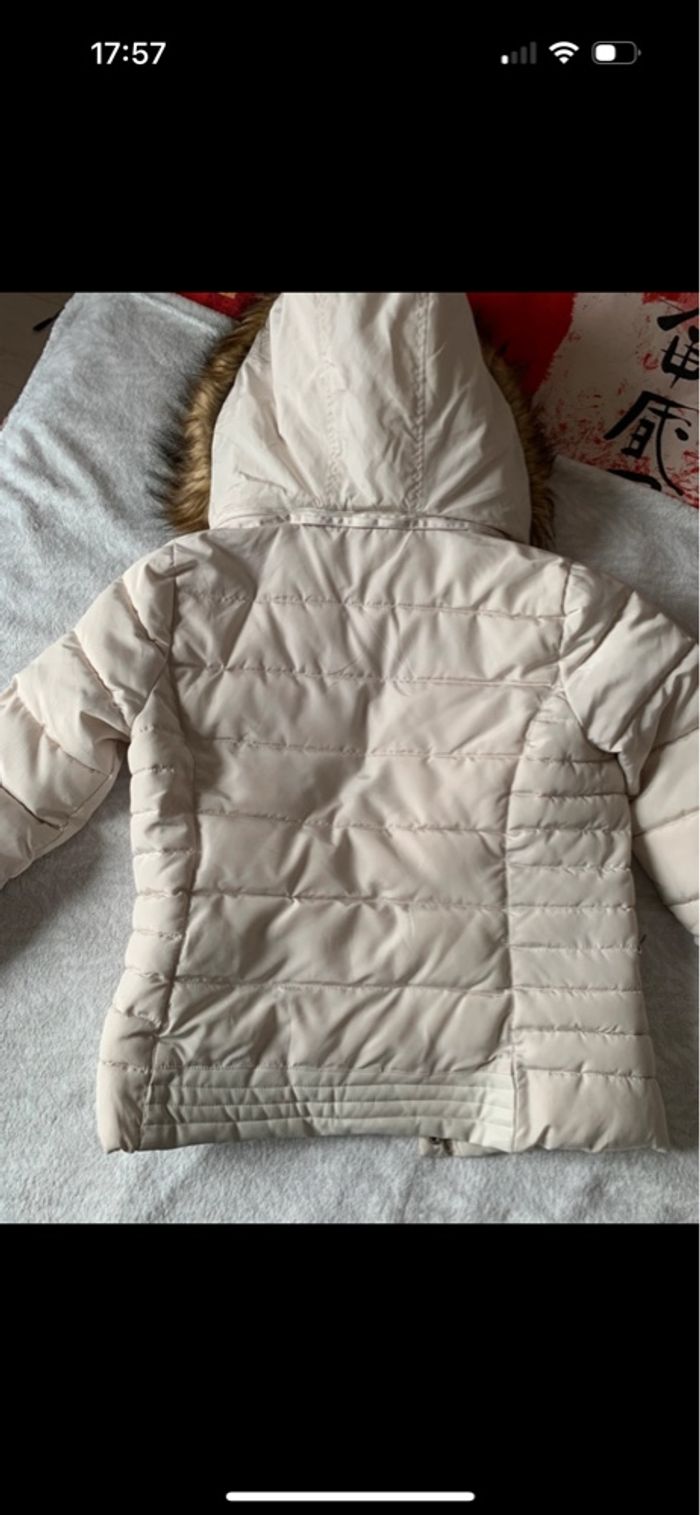 Blouson blanc/crème femme - photo numéro 6