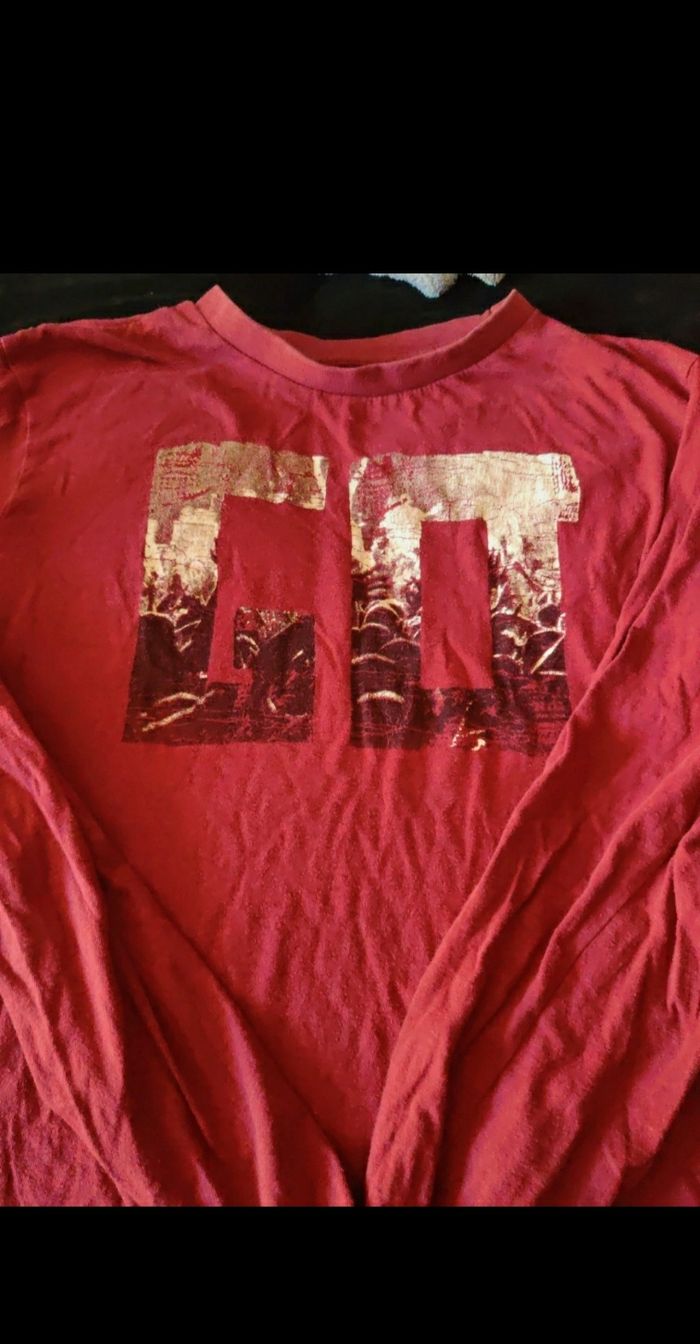 T-shirt bordeaux garçon xs - photo numéro 2