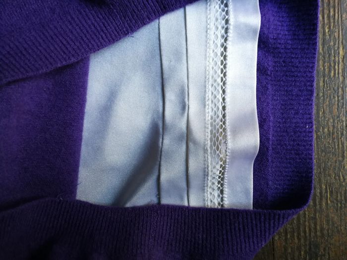 Jupe droite violette - photo numéro 3