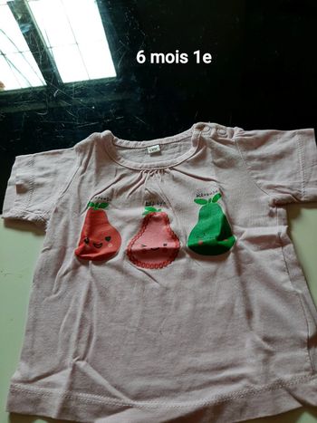 T-shirt 6mois