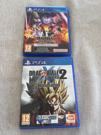 Jeux ps4 dragon ball lot