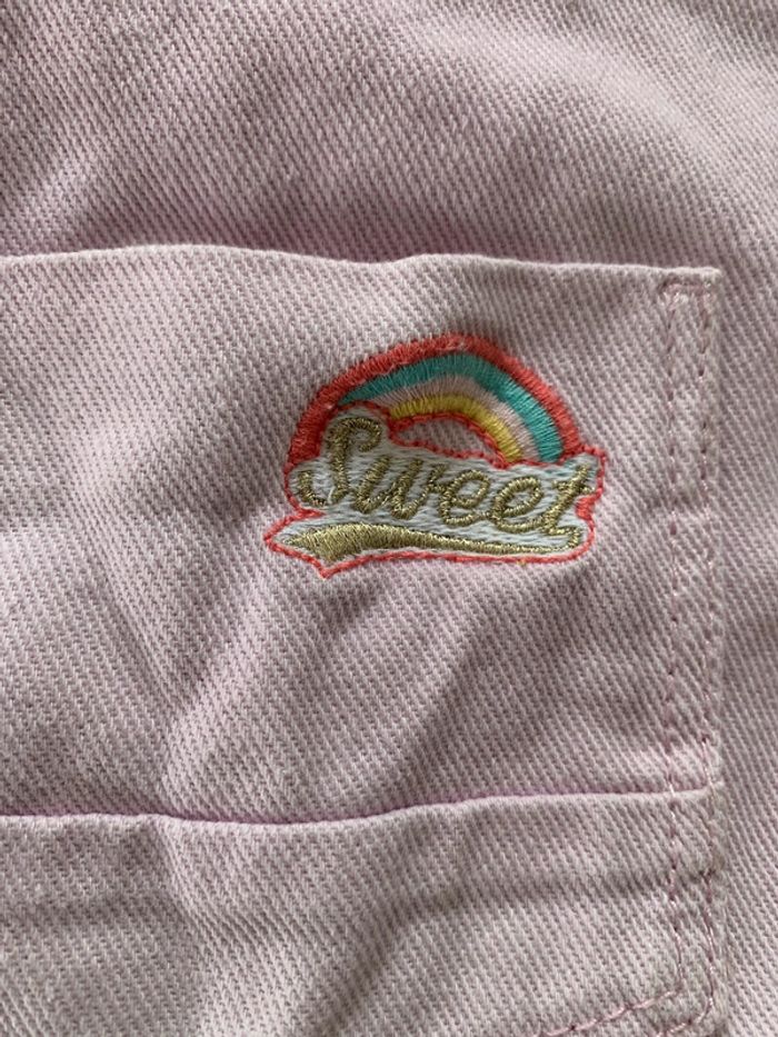 Salopette short jean 7 ans - photo numéro 6